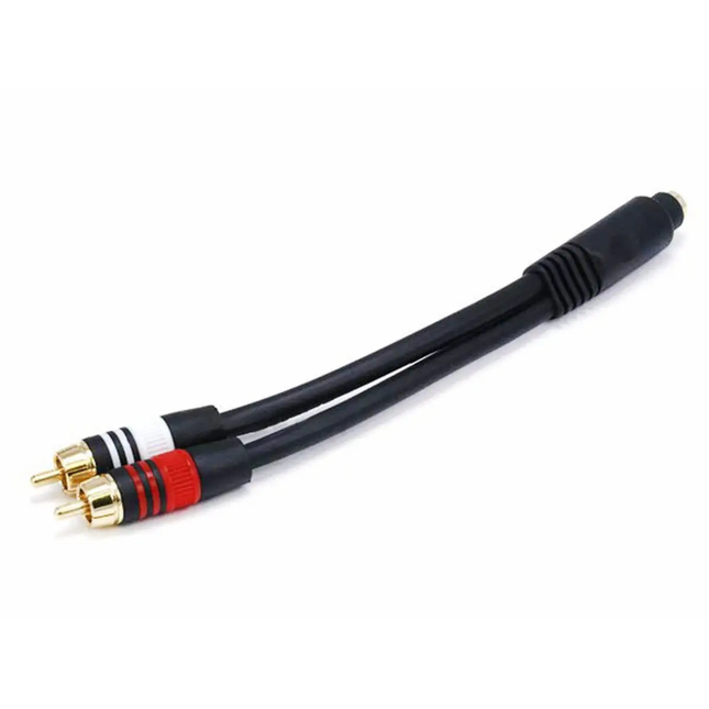 Stereo Audio Adapter (3.5 mm female to RCA male) for Neo Geo CD and CD-Z