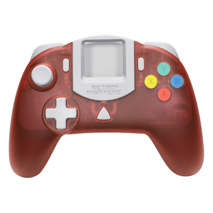 Retro Fighters' StrikerDC: Sleek Red Wired Controller for Dreamcast