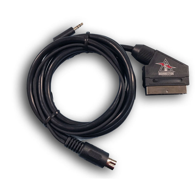 Sega MegaDrive Model 1: RGB SCART Cable | Stereo C-Sync