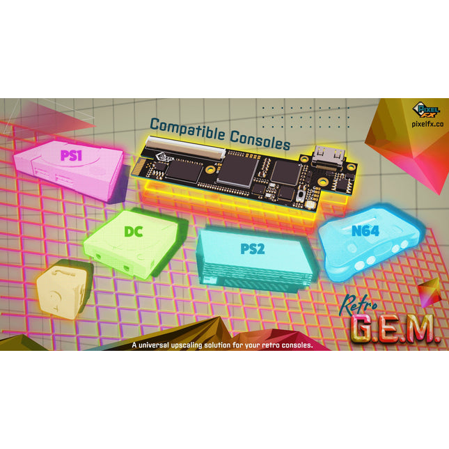 Retro Gem - Universal HDMI Upscaler Kit