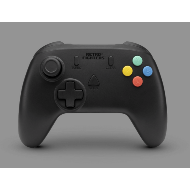 Retro Fighters' StrikerDC: Sleek Limited Edition Black Wireless Controller for Dreamcast