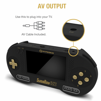 SupaBoy Portable Pocket ConsoleFor: Super NES® / Super Famicom