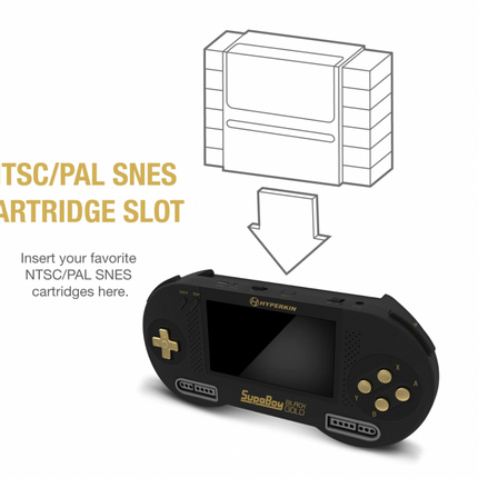 SupaBoy Portable Pocket ConsoleFor: Super NES® / Super Famicom