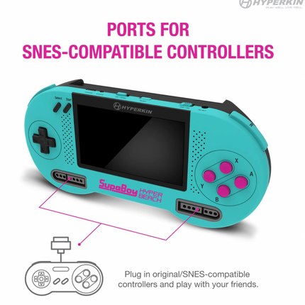 SupaBoy Portable Pocket ConsoleFor: Super NES® / Super Famicom