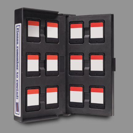 Blockbuster Switch Blockbuster VHS Mini Switch Game Case | Display your games in style ...