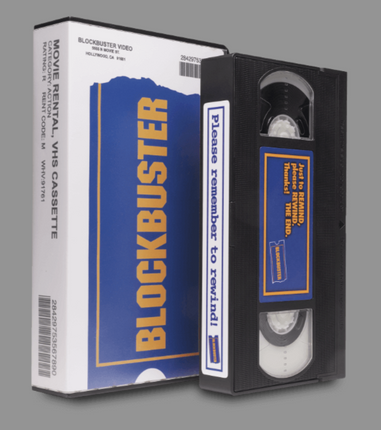 Blockbuster VHS Mini Switch Game Case | Display your games in style!