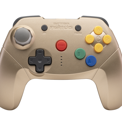 Brawller Controller Brawler64 Bluetooth NSO Gold Limited Edition - Switch Online Controlle ...