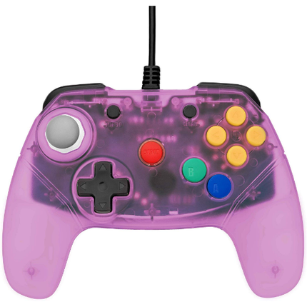 Brawler64 - N64 Controller (Purple) - Games Connection