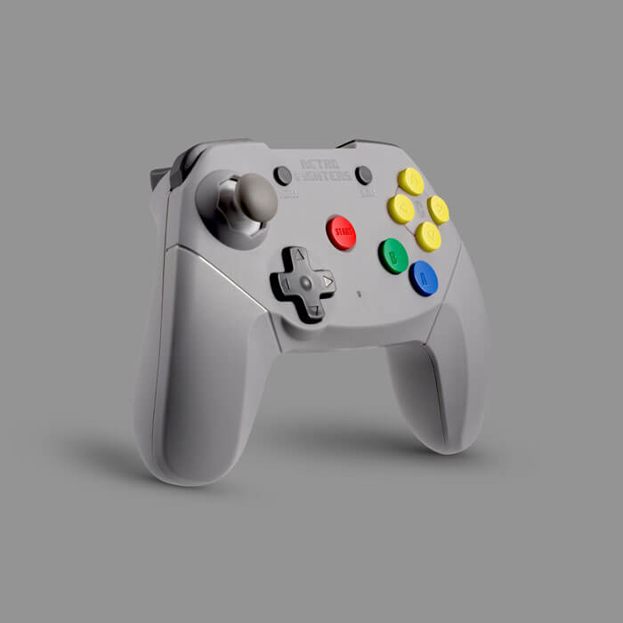 Brawler64 Button Layout Brawler64 Wireless Edition Controller (Grey) – Games Connection