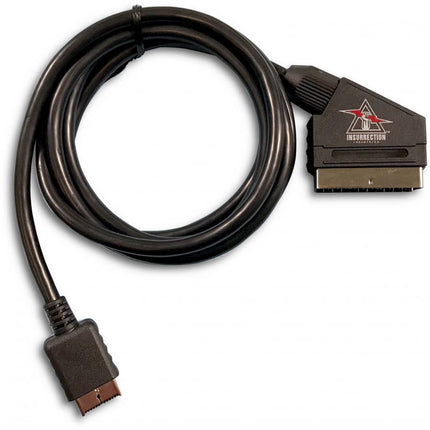 ￼￼Sony PlayStation: RGB SCART Cable (PS1 & PS2) - Games Connection