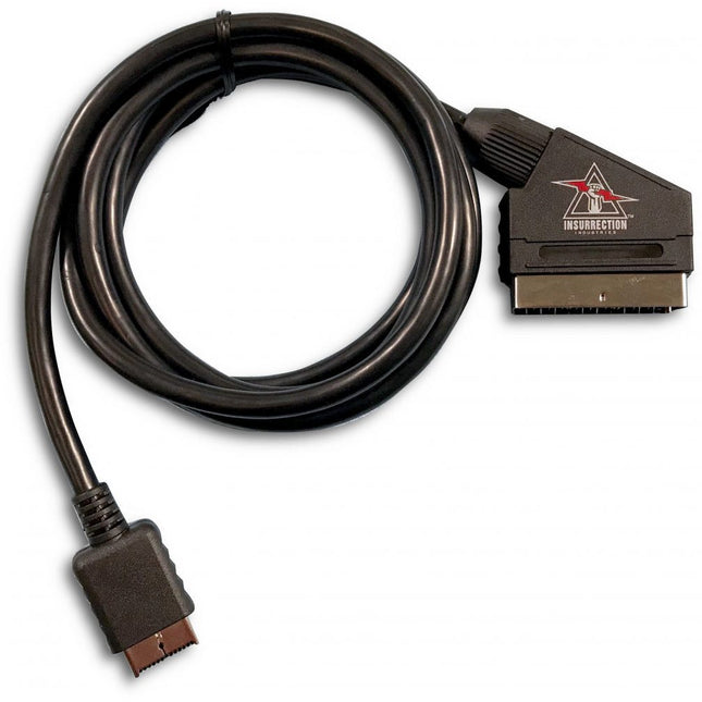 ￼￼Sony PlayStation: RGB SCART Cable (PS1 & PS2) - Games Connection