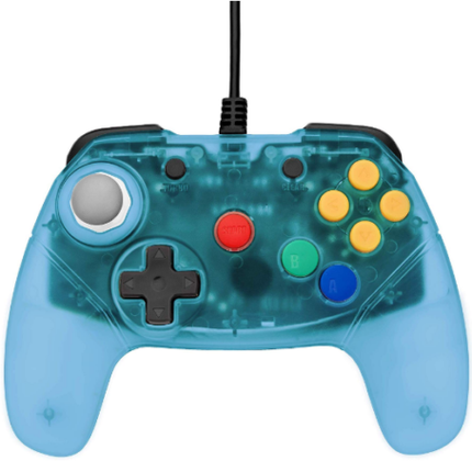 Brawler64 - N64 Controller (Blue) - Games Connection