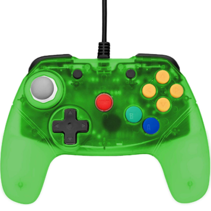 Brawler64 - N64 Controller (Green) - Games Connection